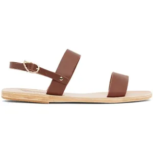 Ancient Greek Sandals Brown Clio Sandals