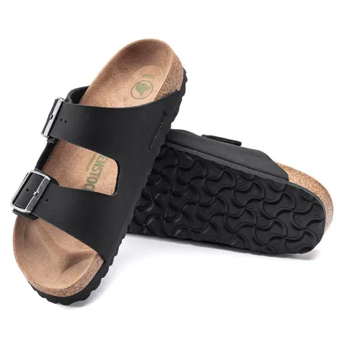 Birkenstock Arizona Two-Strap Vegan Sandals Black Regular Fit