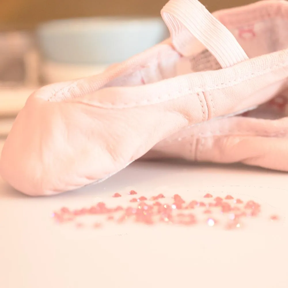 Blinged Baby & Child Ballet Slippers