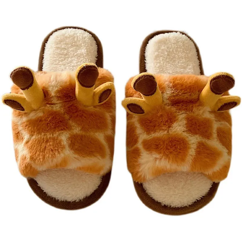Cute Giraffe Inspired Slippers