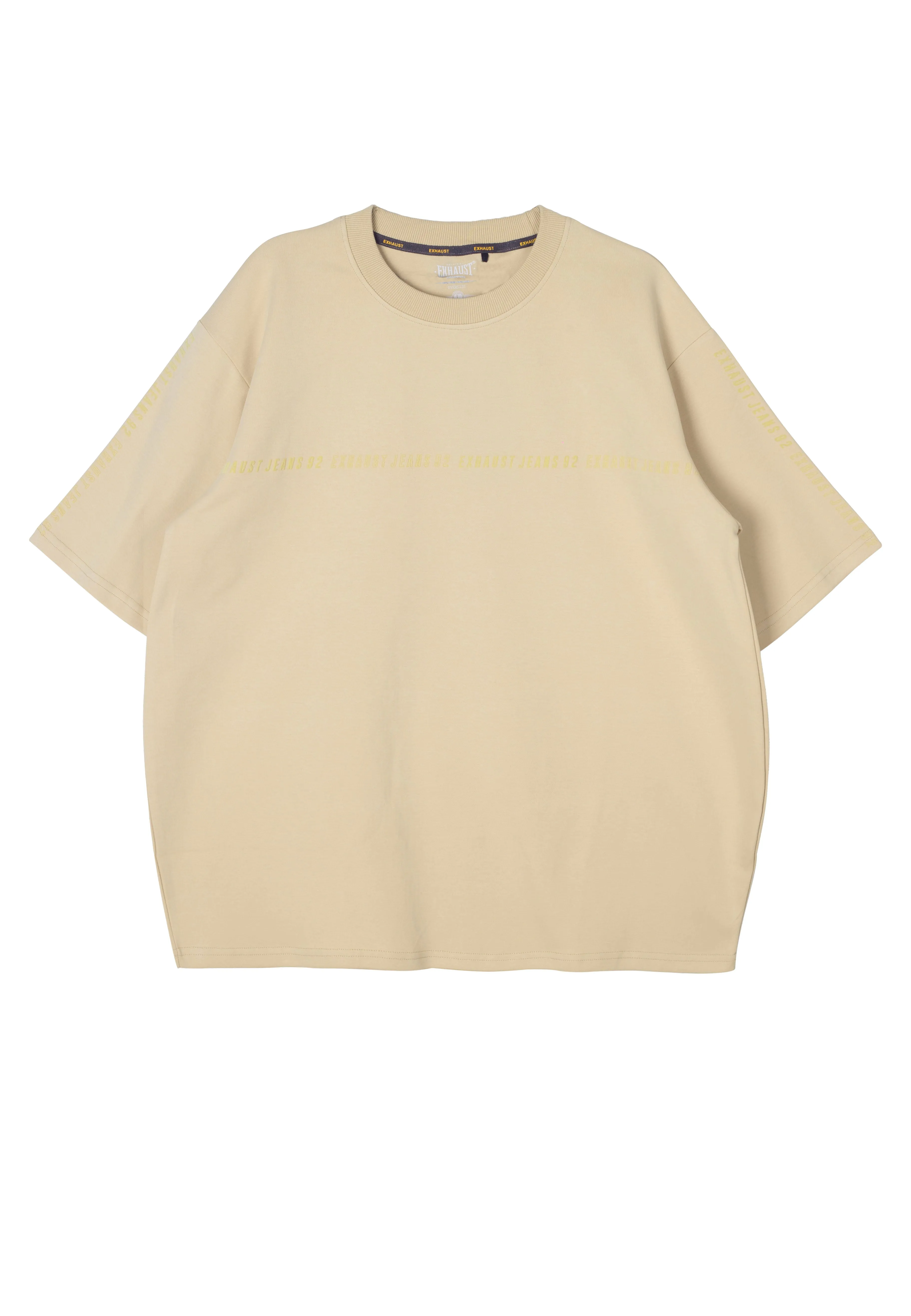 EXHAUST ROUND NECK T SHIRT [OVERSIZE] 1658