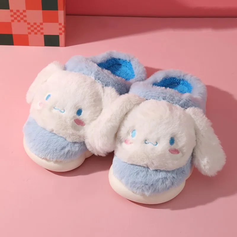 Kawaii Cinnamoroll My Melody Cotton Slippers