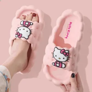 Kawaii Cloud Slippers Hello Kitty