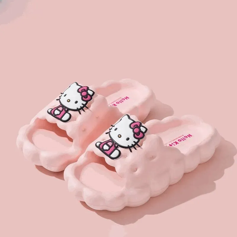 Kawaii Cloud Slippers Hello Kitty
