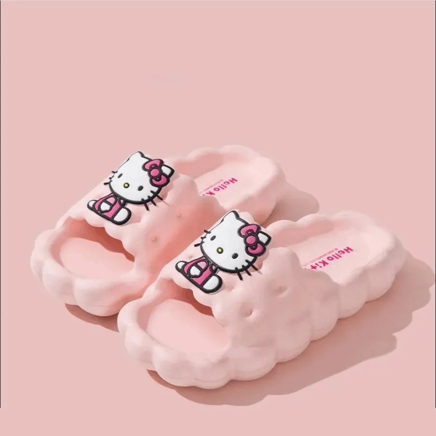 Kawaii Cloud Slippers Hello Kitty