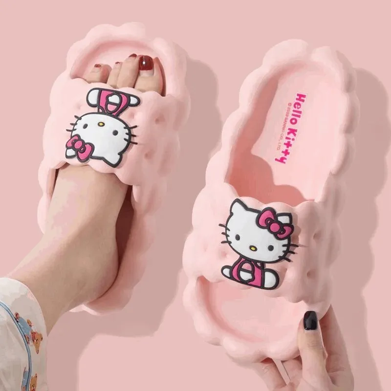 Kawaii Cloud Slippers Hello Kitty