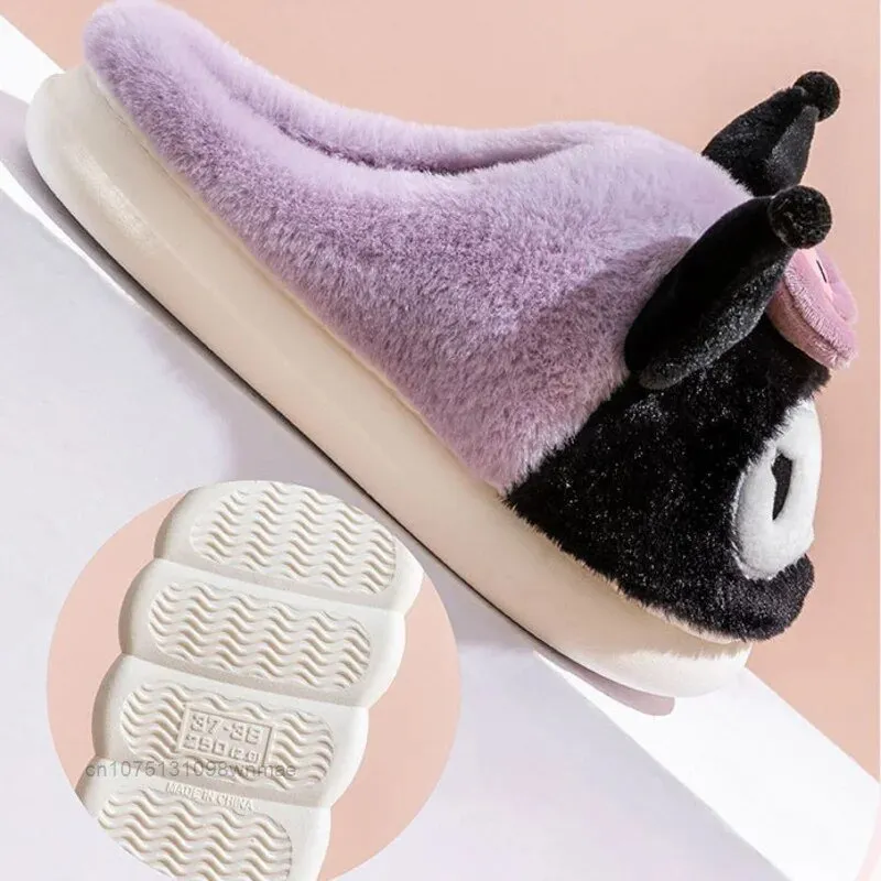 Kawaii Sanrio Plush Slippers
