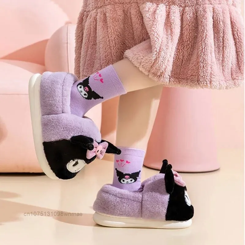 Kawaii Sanrio Plush Slippers