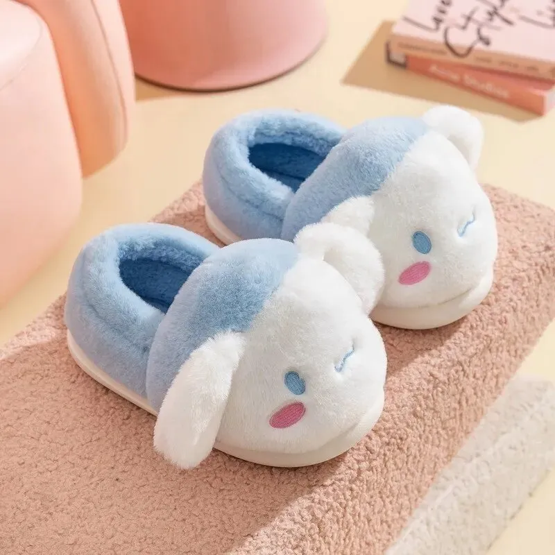Kawaii Sanrio Plush Slippers