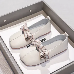 Kid's Girls Bow/Flower Leather Shoes 320764