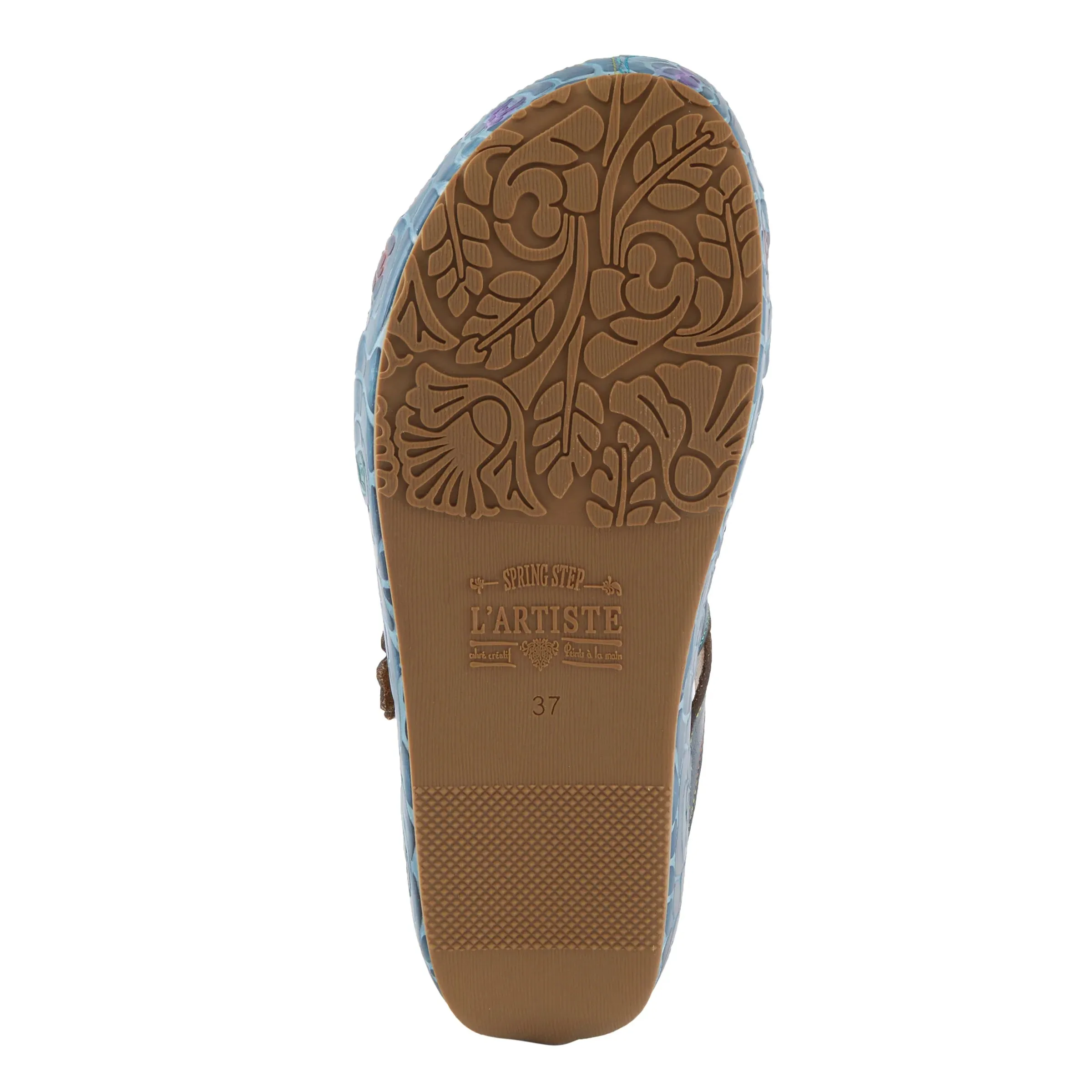 L'ARTISTE BY SPRINGSTEP CUDDLECAKE WEDGE NAVY