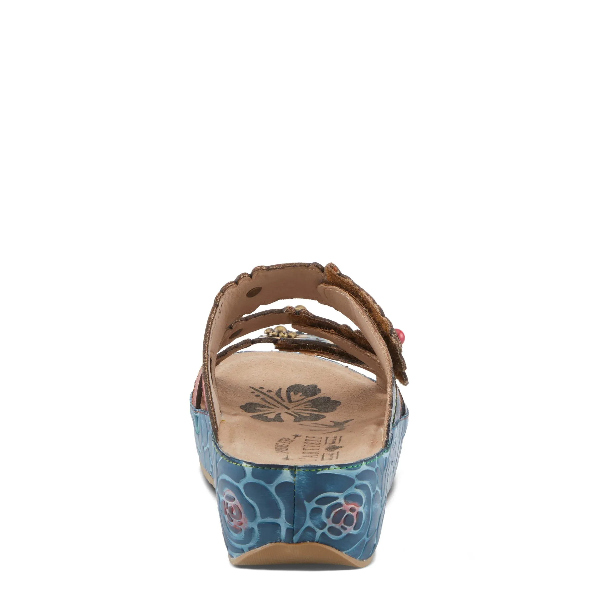 L'ARTISTE BY SPRINGSTEP CUDDLECAKE WEDGE NAVY