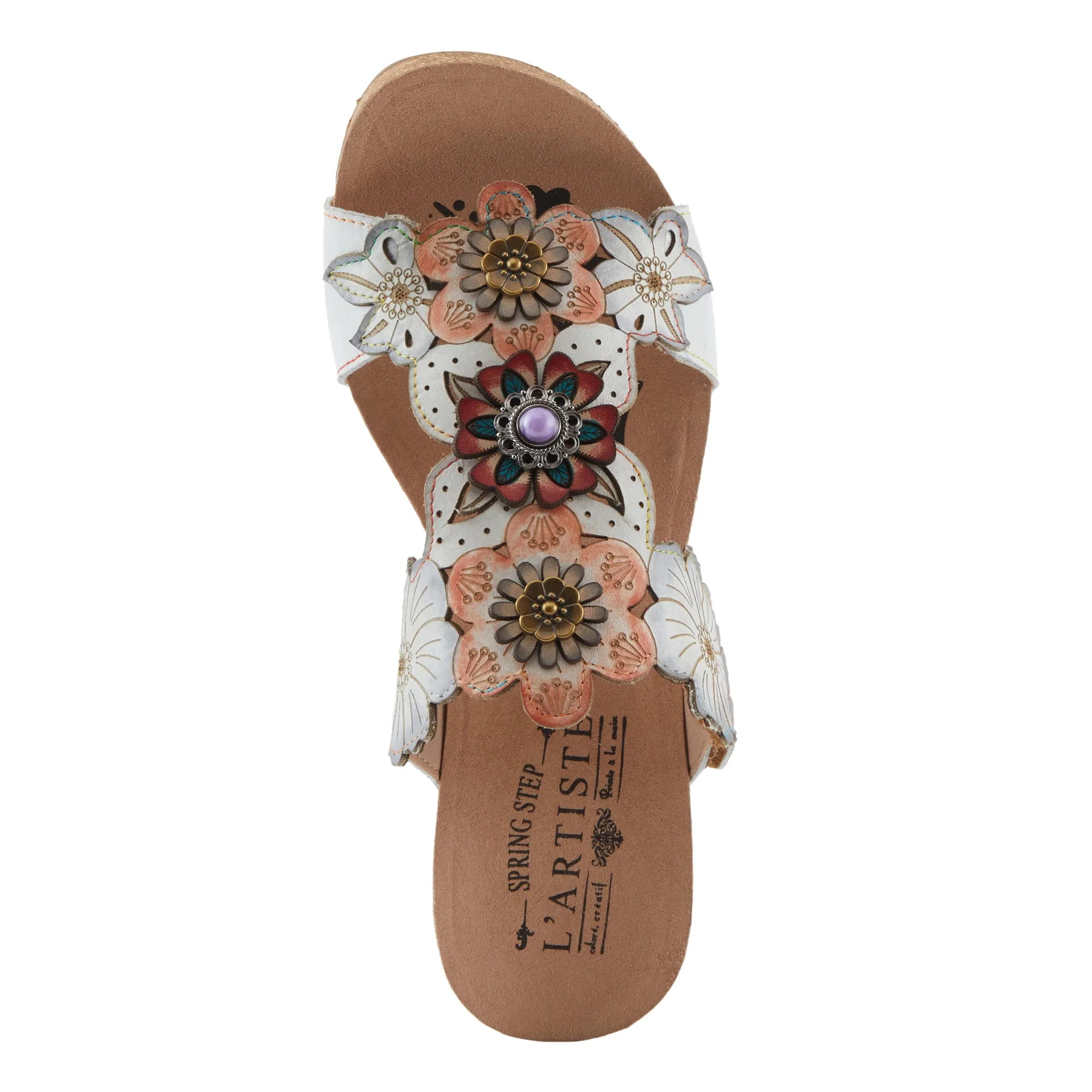 L'ARTISTE BY SPRINGSTEP PRETTYPETALS WHITE