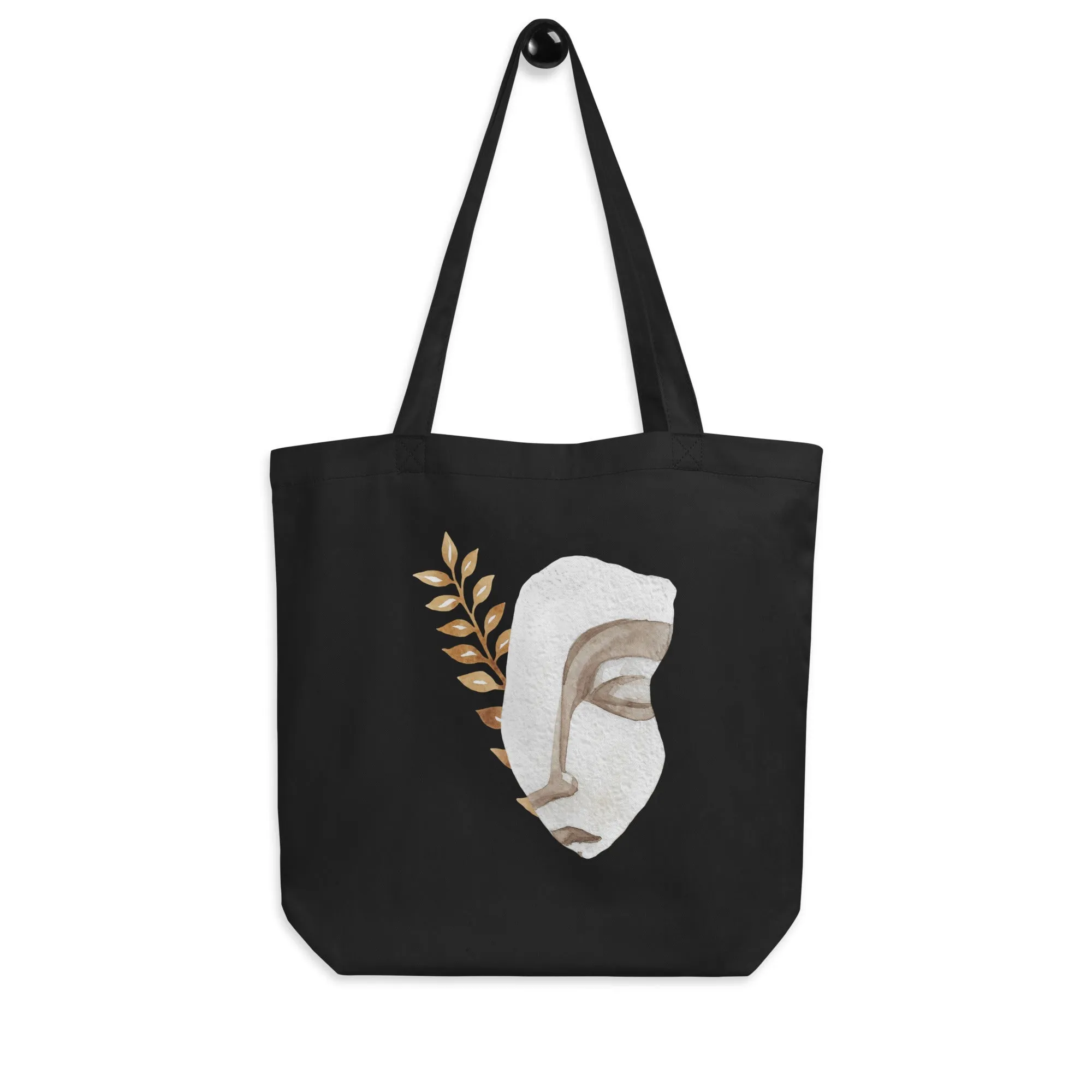 Shy Statue Tote Bag