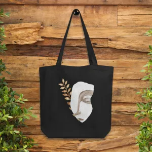 Shy Statue Tote Bag